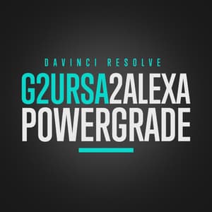 URSA Mini Pro G2 to Alexa PowerGrade