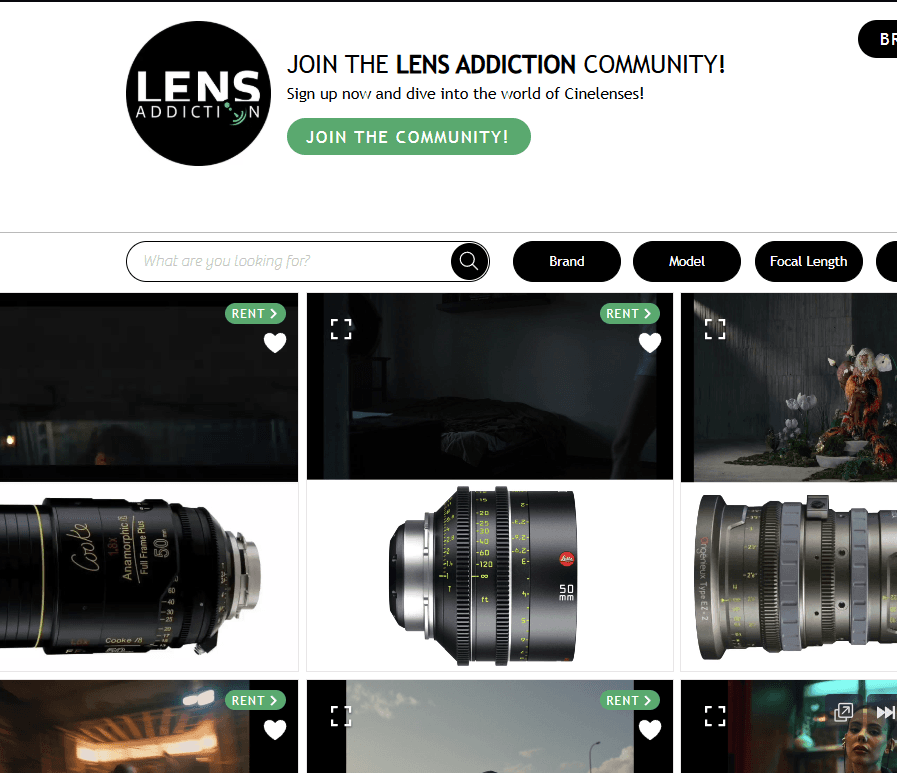 LENS ADDICTION